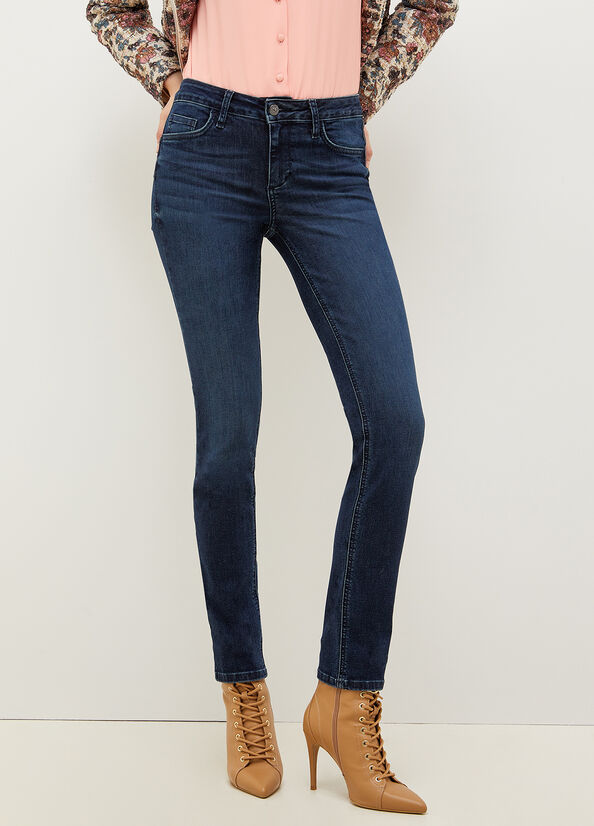 Jeans slim fit bottom up