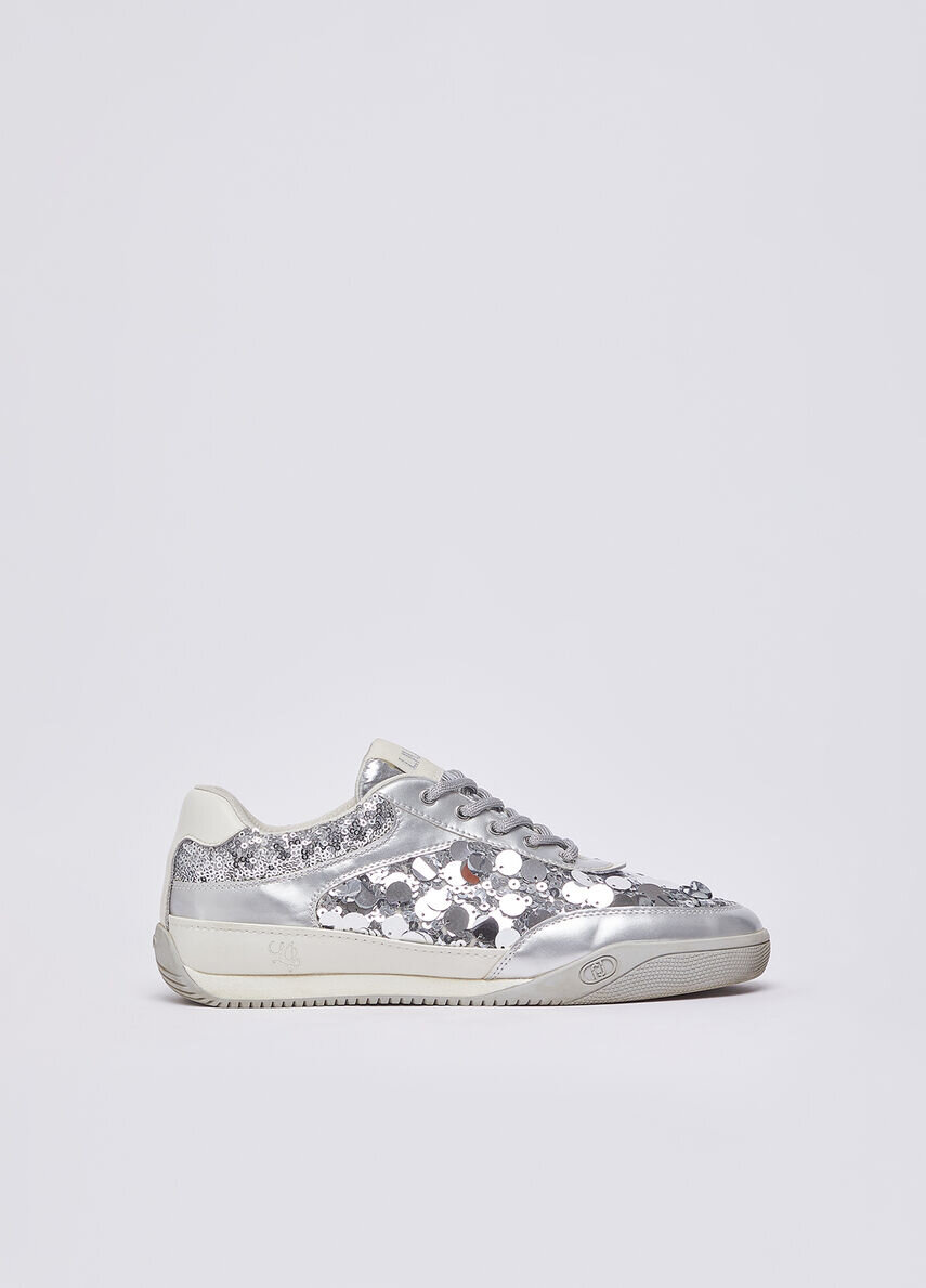 Sneakers con maxi paillettes LIUJO