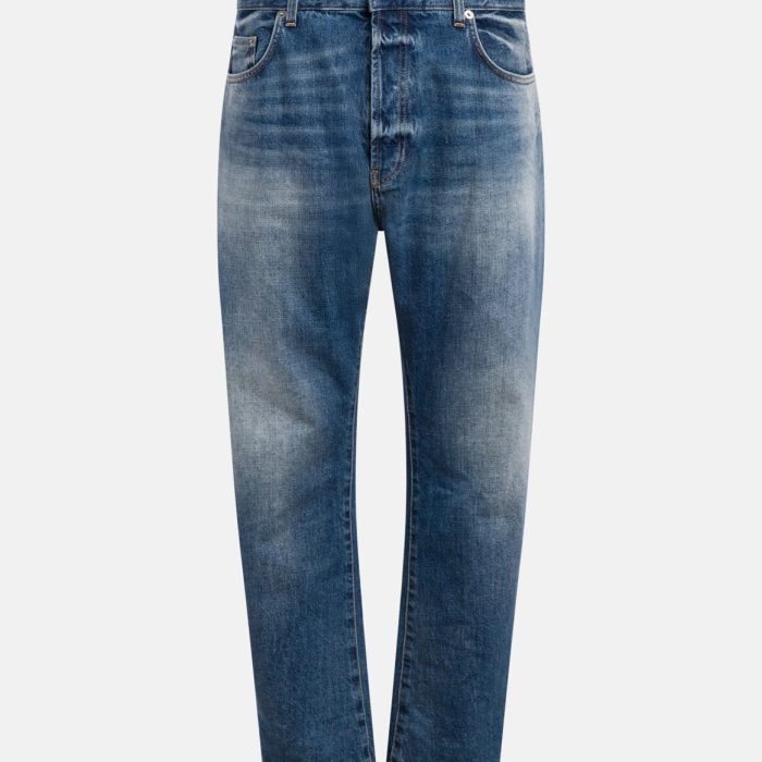 Jeans David tapered in denim fisso Dondup