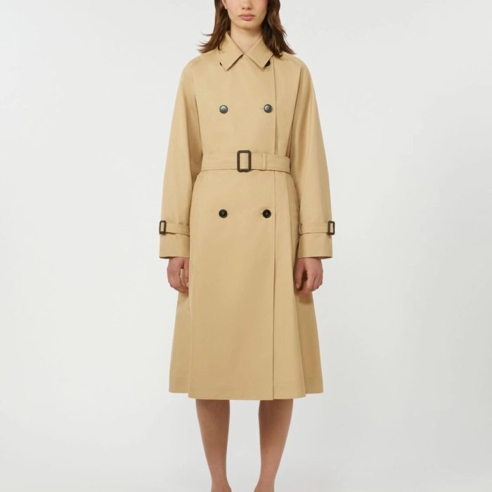 Trench reversibile in gabardina antigoccia WEEKEND MAX MARA
