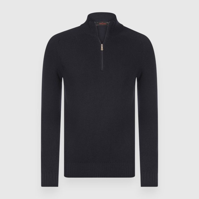 Lupo zip rain wool