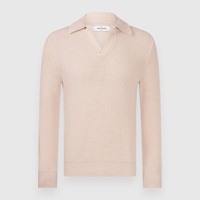 Polo skipper in maglia punto perla
